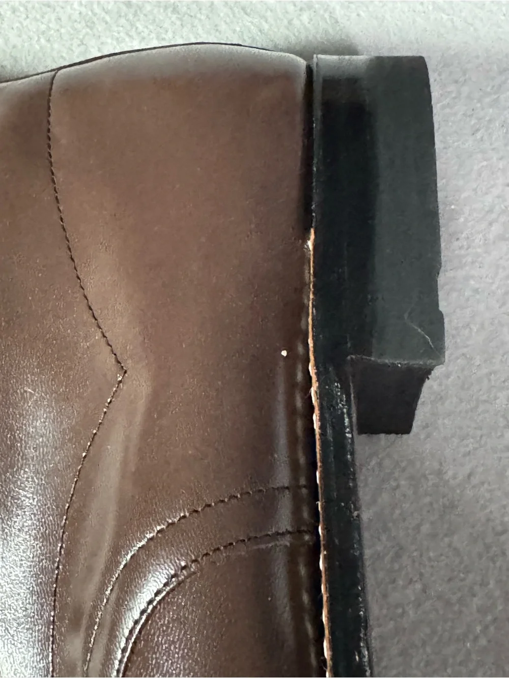 Stacy Adams Madison Men's Boots 9D Brown Kidskin Leather Cap Toe 00015-02 NWOB